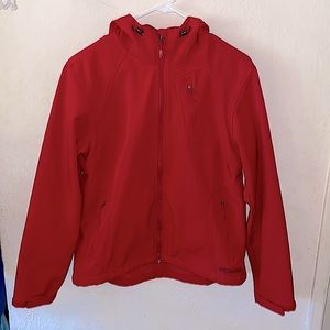 Double diamond soft shell jacket